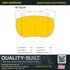 1001-0520AM by MPA ELECTRICAL - Quality-Built Premium Semi-Metallic Brake Pads w/ Hardware