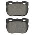 1001-0520AM by MPA ELECTRICAL - Quality-Built Premium Semi-Metallic Brake Pads w/ Hardware