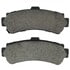 1001-0669C by MPA ELECTRICAL - Quality-Built Premium Ceramic Brake Pads w/ Hardware