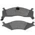 1001-0670M by MPA ELECTRICAL - Quality-Built Premium Semi-Metallic Brake Pads w/ Hardware