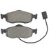 1001-0801M by MPA ELECTRICAL - Quality-Built Premium Semi-Metallic Brake Pads w/ Hardware