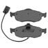1001-0801M by MPA ELECTRICAL - Quality-Built Premium Semi-Metallic Brake Pads w/ Hardware