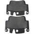 1001-0917M by MPA ELECTRICAL - Quality-Built Premium Semi-Metallic Brake Pads w/ Hardware