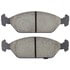 1001-0925C by MPA ELECTRICAL - Quality-Built Premium Ceramic Brake Pads w/ Hardware