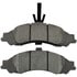 1001-1043M by MPA ELECTRICAL - Quality-Built Premium Semi-Metallic Brake Pads w/ Hardware