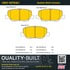 1001-1679AC by MPA ELECTRICAL - Quality-Built Premium Ceramic Brake Pads w/ Hardware