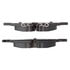 1001-1872M by MPA ELECTRICAL - Quality-Built Disc Brake Pad Set - Premium, Semi-Metallic