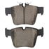 1001-1872M by MPA ELECTRICAL - Quality-Built Disc Brake Pad Set - Premium, Semi-Metallic
