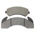 1002-0225M by MPA ELECTRICAL - Quality-Built Disc Brake Pad Set - Work Force, Heavy Duty