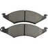 1002-0421M by MPA ELECTRICAL - Quality-Built Work Force Heavy Duty Brake Pads w/ Hardware