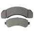 1002-0717M by MPA ELECTRICAL - Quality-Built Disc Brake Pad Set - Work Force, Heavy Duty