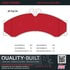 1002-0949M by MPA ELECTRICAL - Quality-Built Disc Brake Pad Set - Work Force, Heavy Duty