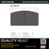1003-0043M by MPA ELECTRICAL - Quality-Built Black Series Semi-Metallic Brake Pads