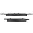1003-0219M by MPA ELECTRICAL - Quality-Built Disc Brake Pad Set - Black Series, Semi-Metallic, with Hardware