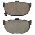 1003-0323AC by MPA ELECTRICAL - Quality-Built Black Series Ceramic Brake Pads w/ Hardware