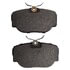 1003-0493C by MPA ELECTRICAL - Quality-Built Black Series Ceramic Brake Pads