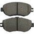 1003-0612C by MPA ELECTRICAL - Quality-Built Disc Brake Pad Set - Black Series, Ceramic, with Hardware