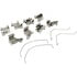 1003-0612C by MPA ELECTRICAL - Quality-Built Disc Brake Pad Set - Black Series, Ceramic, with Hardware
