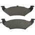 1003-0715M by MPA ELECTRICAL - Quality-Built Black Series Semi-Metallic Brake Pads w/ Hardware