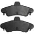 1003-0899AM by MPA ELECTRICAL - Quality-Built Black Series Semi-Metallic Brake Pads w/ Hardware