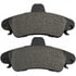 1003-0899AM by MPA ELECTRICAL - Quality-Built Black Series Semi-Metallic Brake Pads w/ Hardware