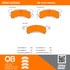 1000-0052M by MPA ELECTRICAL - Quality-Built Disc Brake Pad Set - Semi-Metallic