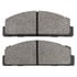 1000-0054AM by MPA ELECTRICAL - Quality-Built Disc Brake Pad Set - Semi-Metallic