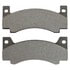 1000-0085M by MPA ELECTRICAL - QB Semi-Metallic Brake Pads