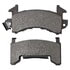 1000-0154M by MPA ELECTRICAL - Quality-Built Disc Brake Pad Set - Semi-Metallic