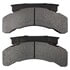 1000-0224M by MPA ELECTRICAL - Quality-Built Disc Brake Pad Set - Semi-Metallic