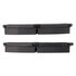 1000-0242M by MPA ELECTRICAL - Quality-Built Disc Brake Pad Set - Semi-Metallic