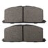 1000-0242M by MPA ELECTRICAL - Quality-Built Disc Brake Pad Set - Semi-Metallic