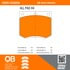 1000-0330M by MPA ELECTRICAL - Quality-Built Disc Brake Pad Set - Semi-Metallic