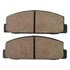 1000-0332M by MPA ELECTRICAL - Quality-Built Disc Brake Pad Set - Semi-Metallic