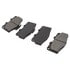 MPA Electrical 1000-0410M Disc Brake Pad Set QB Semi-Metallic Brake Pads