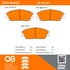 1000-0440C by MPA ELECTRICAL - Quality-Built Disc Brake Pad Set - Ceramic