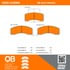 1000-0459M by MPA ELECTRICAL - QB Semi-Metallic Brake Pads