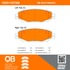 1000-0572M by MPA ELECTRICAL - QB Semi-Metallic Brake Pads