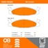 1000-0632C by MPA ELECTRICAL - Quality-Built Disc Brake Pad Set - Ceramic
