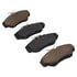 1000-0676C by MPA ELECTRICAL - Quality-Built Disc Brake Pad Set - Ceramic