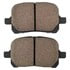 1000-0707C by MPA ELECTRICAL - Quality-Built Disc Brake Pad Set - Ceramic