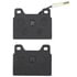 1000-0157M by MPA ELECTRICAL - QB Semi-Metallic Brake Pads