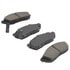 MPA Electrical 1000-0281M Disc Brake Pad Set QB Semi-Metallic Brake Pads