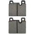 1000-0287M by MPA ELECTRICAL - QB Semi-Metallic Brake Pads