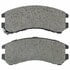 1000-0357M by MPA ELECTRICAL - QB Semi-Metallic Brake Pads