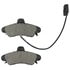 1000-0899M by MPA ELECTRICAL - QB Semi-Metallic Brake Pads