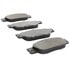 1000-0933M by MPA ELECTRICAL - QB Semi-Metallic Brake Pads