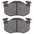 1000-1458M by MPA ELECTRICAL - QB Semi-Metallic Brake Pads