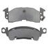 1001-0052M by MPA ELECTRICAL - Quality-Built Premium Semi-Metallic Brake Pads w/ Hardware