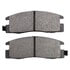1001-0398M by MPA ELECTRICAL - Quality-Built Premium Semi-Metallic Brake Pads w/ Hardware